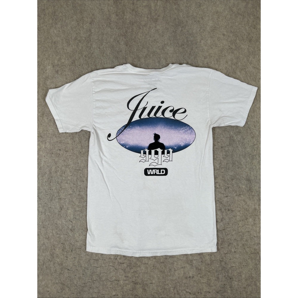 Mens Medium 999 Juice Wrld Graphic T Shirt Double Sided Rap Hip Hop‎
